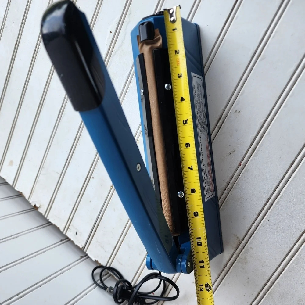 Yeler PFS-200 Manual Hand Impulse Plastic Bag Film Sealer R11 - Picture 9 of 9